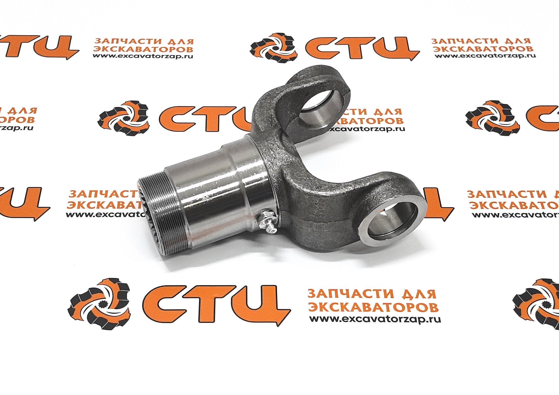 Вилка (хвостовик, фланец) 200-141021T переднего карданного вала 81U6-30052 экскаватора погрузчика HYUNDAI H940S