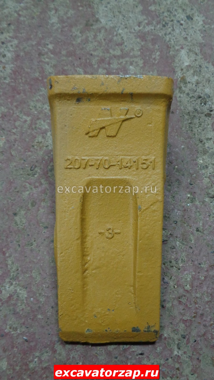 Скальная коронка 207-70-14151RC экскаватора Komatsu PC300, PC350