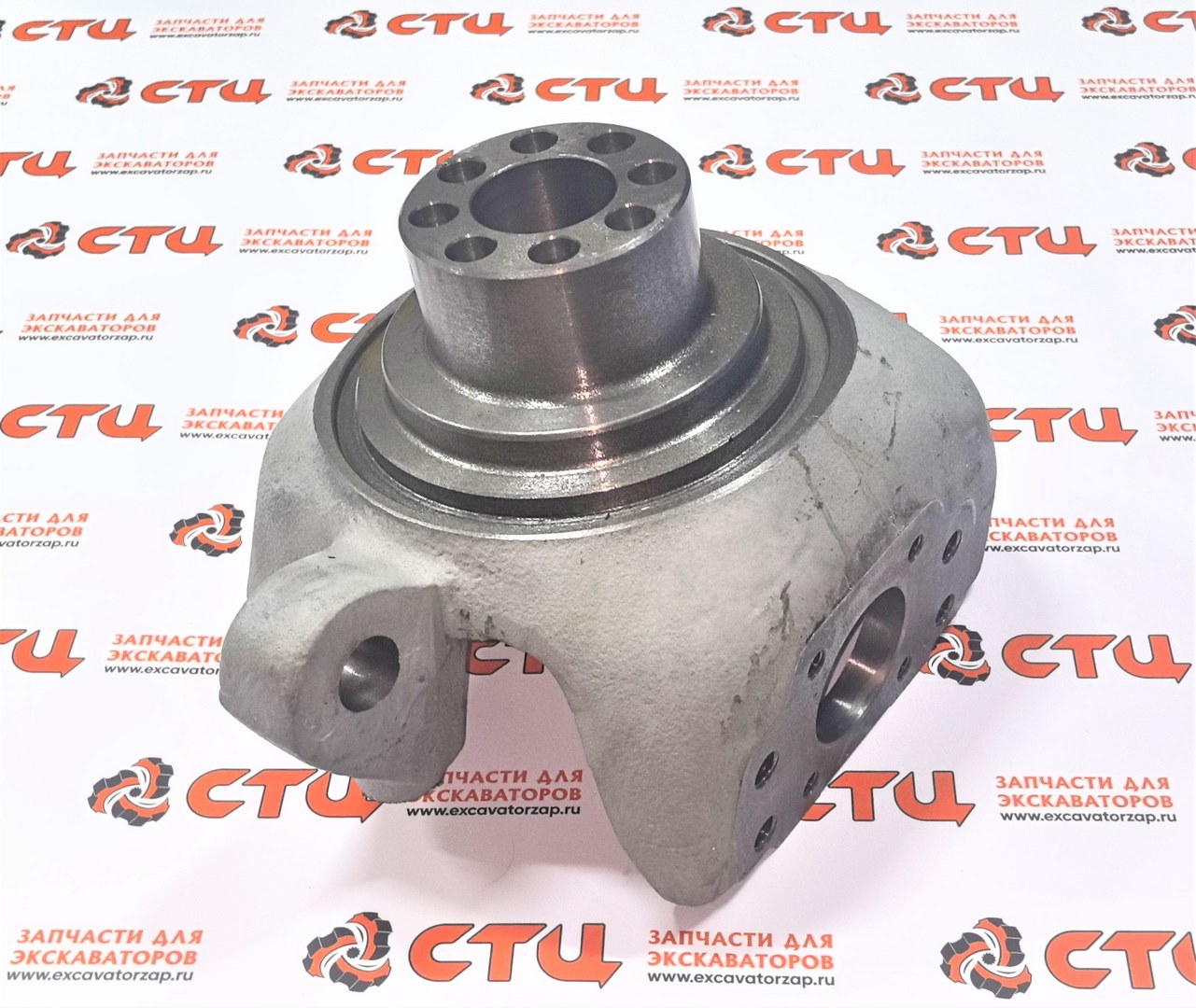 Кулак поворотный 4475.304.236, 4475-304-236, 4475304236 правый (АНАЛОГ) переднего моста экскаватора погрузчика Hyundai H940S