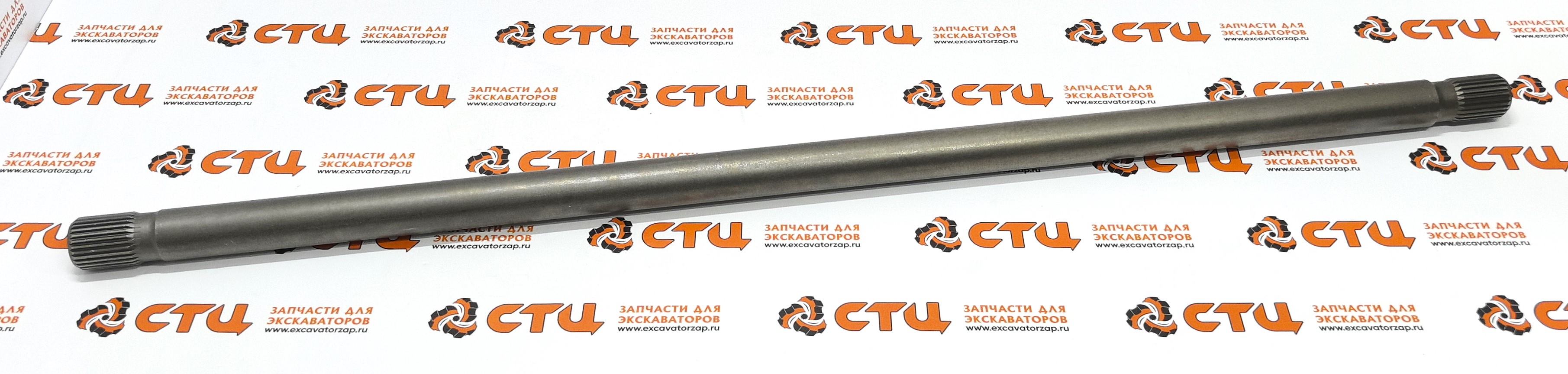 Полуось 4472.348.080, 4472348080, 4472-348-080 (АНАЛОГ) заднего моста экскаватора HYUNDAI R160W9A, R170W7, R170W7A, R170W9, R170W9S, R180W9A, R180W9S